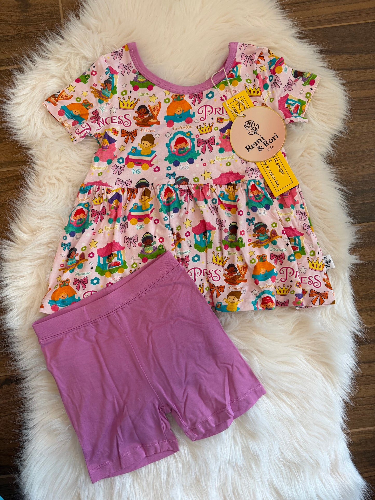 Little Princesses Peplum