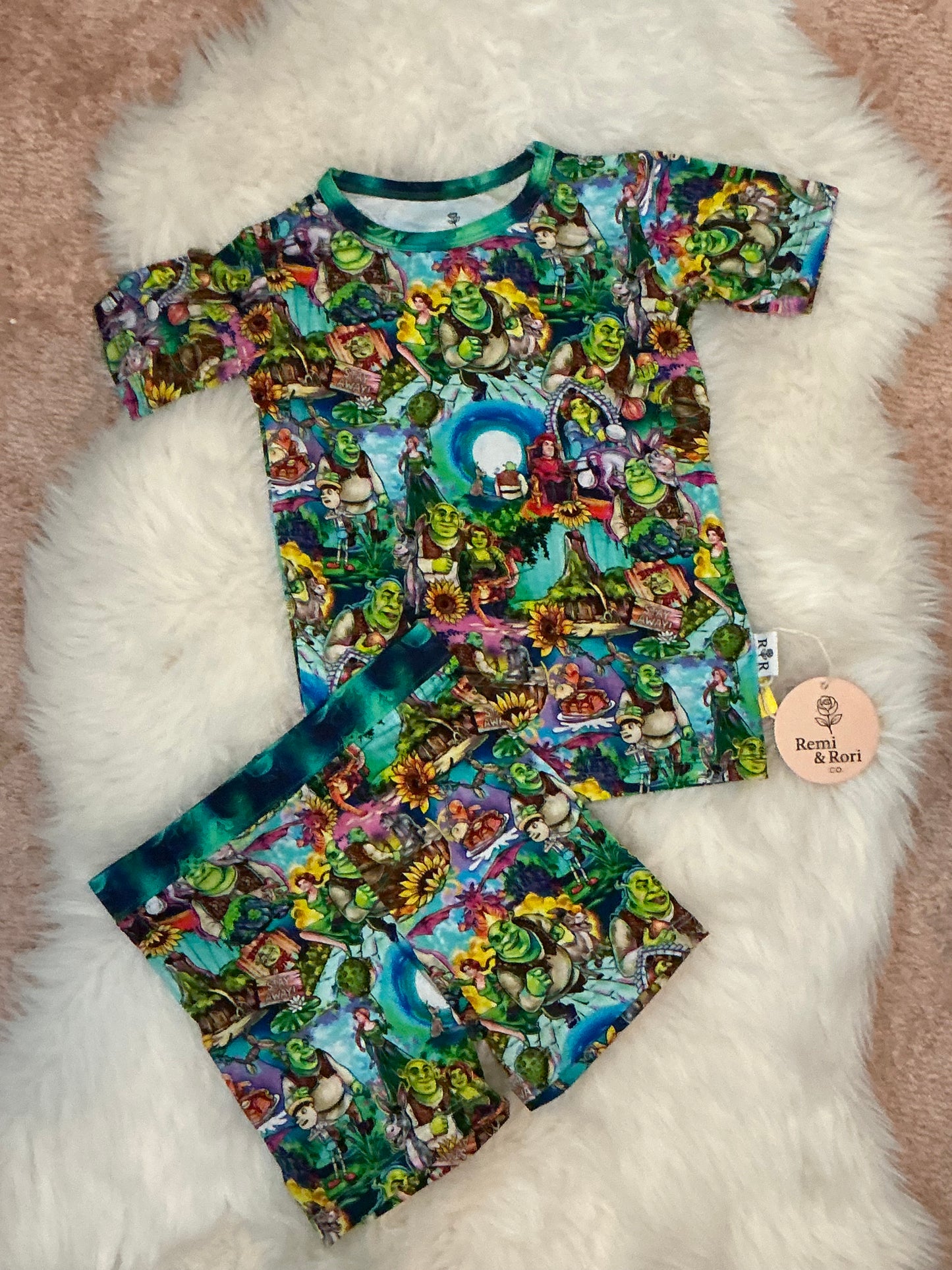 Shrek Short Set