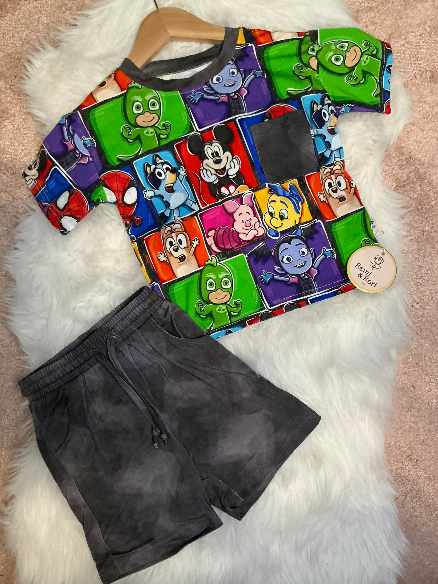 Mash-up Pocket Tee Set