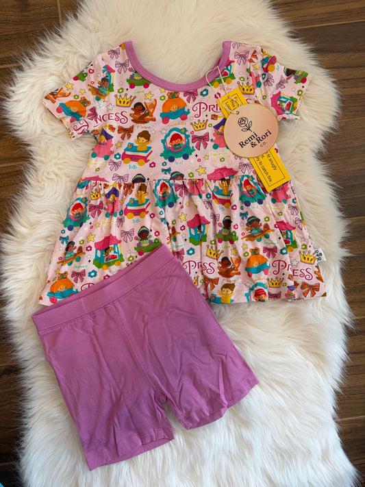 Little Princesses Peplum