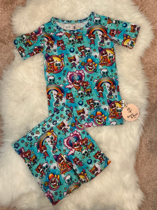 Super Kitty Short Set