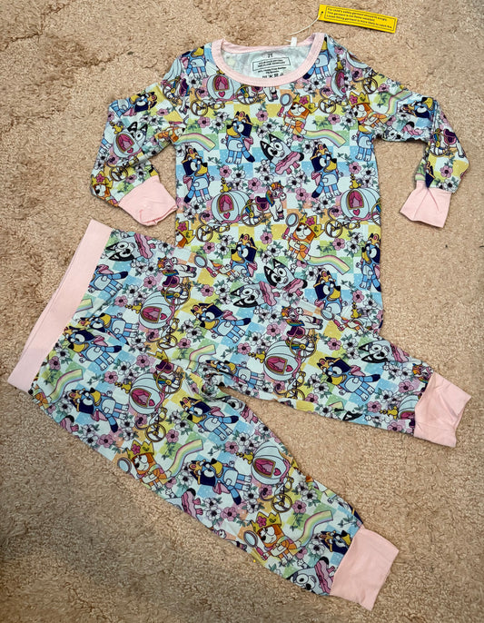 Princess Bluey pj